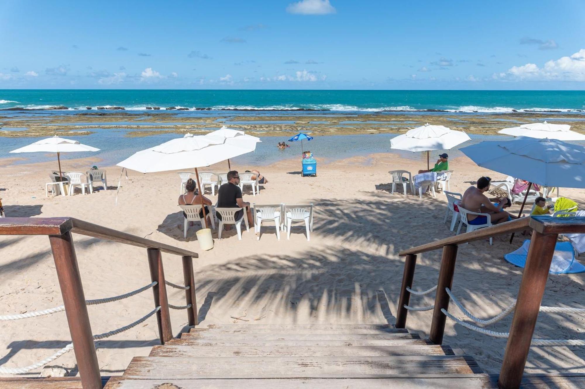 Marulhos Suites Resort Muro Alto Beira Mar Por Brevelar Pôrto das Galinhas المظهر الخارجي الصورة
